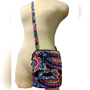 NWOT VERA BRADLEY MINI HIPSTER CROSSBODY PURSE W/ ID SLOT